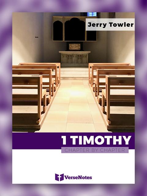 1 Timothy Chapter By Chapter guide cover