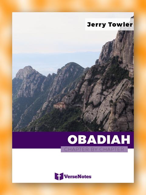 Obadiah Chapter By Chapter guide cover